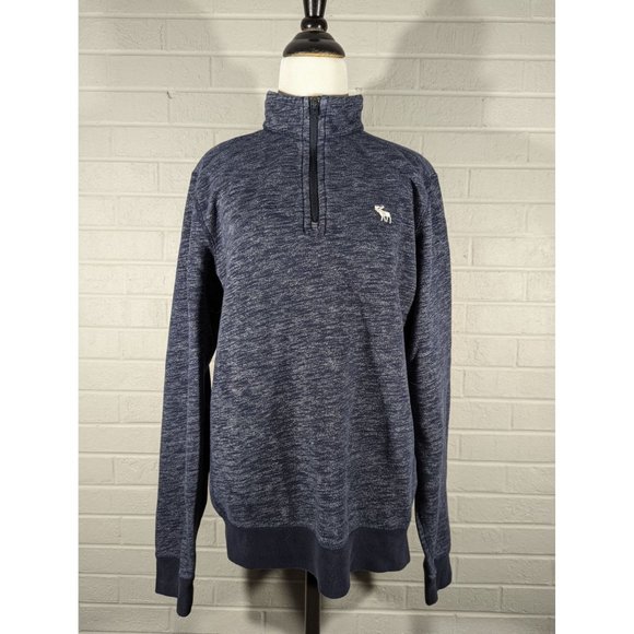 Abercrombie & Fitch Men's Quarter zip sweatshirt Size M - Picture 1 of 7